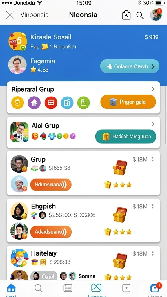 jaya89 - Tampilan antarmuka yang menarik dan intuitif.