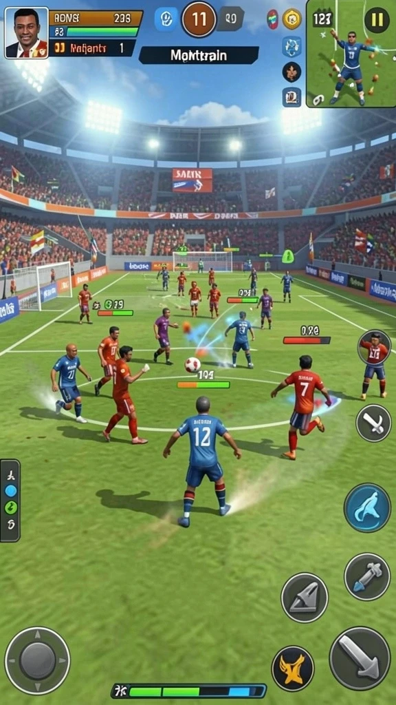 kostoto - Screenshot menampilkan salah satu tantangan yang menegangkan.