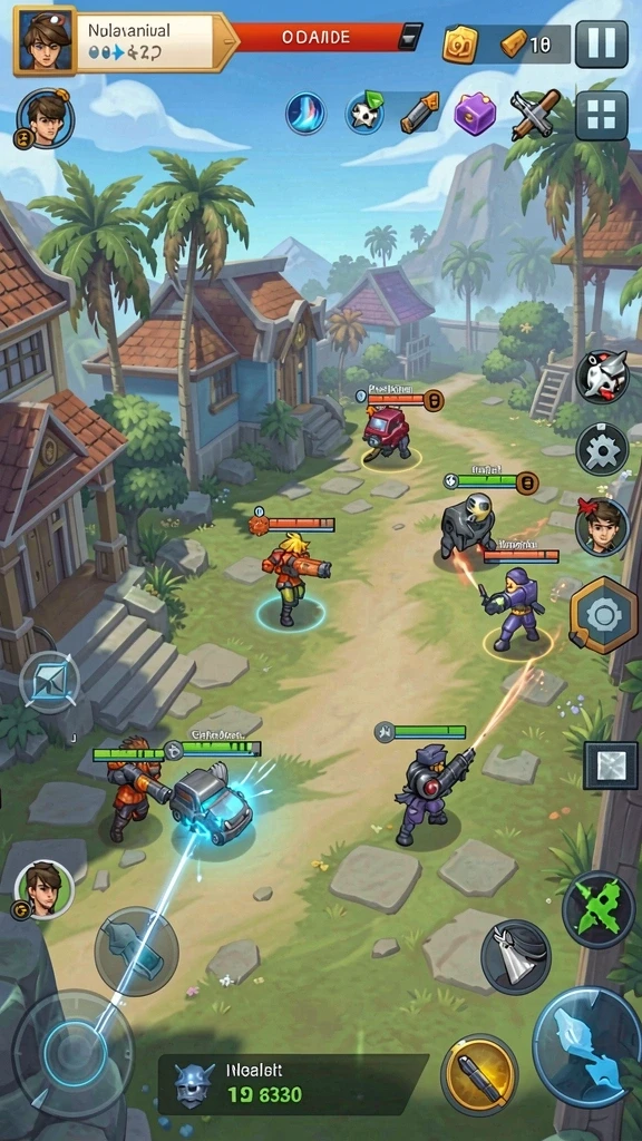 n06 - Screenshot menunjukkan karakter utama dalam aksi seru.