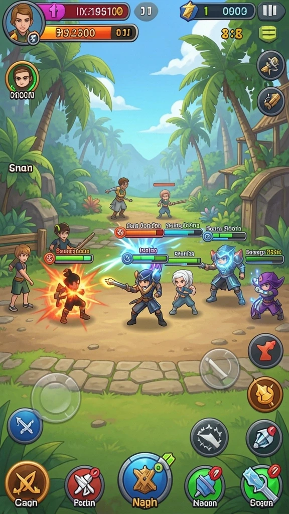 rap89 - Suasana gameplay yang intens dan seru.