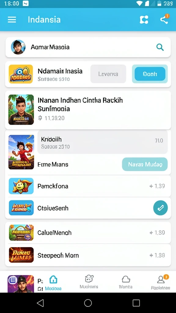 rap89 - Karakter unik yang bisa dipilih oleh pemain.
